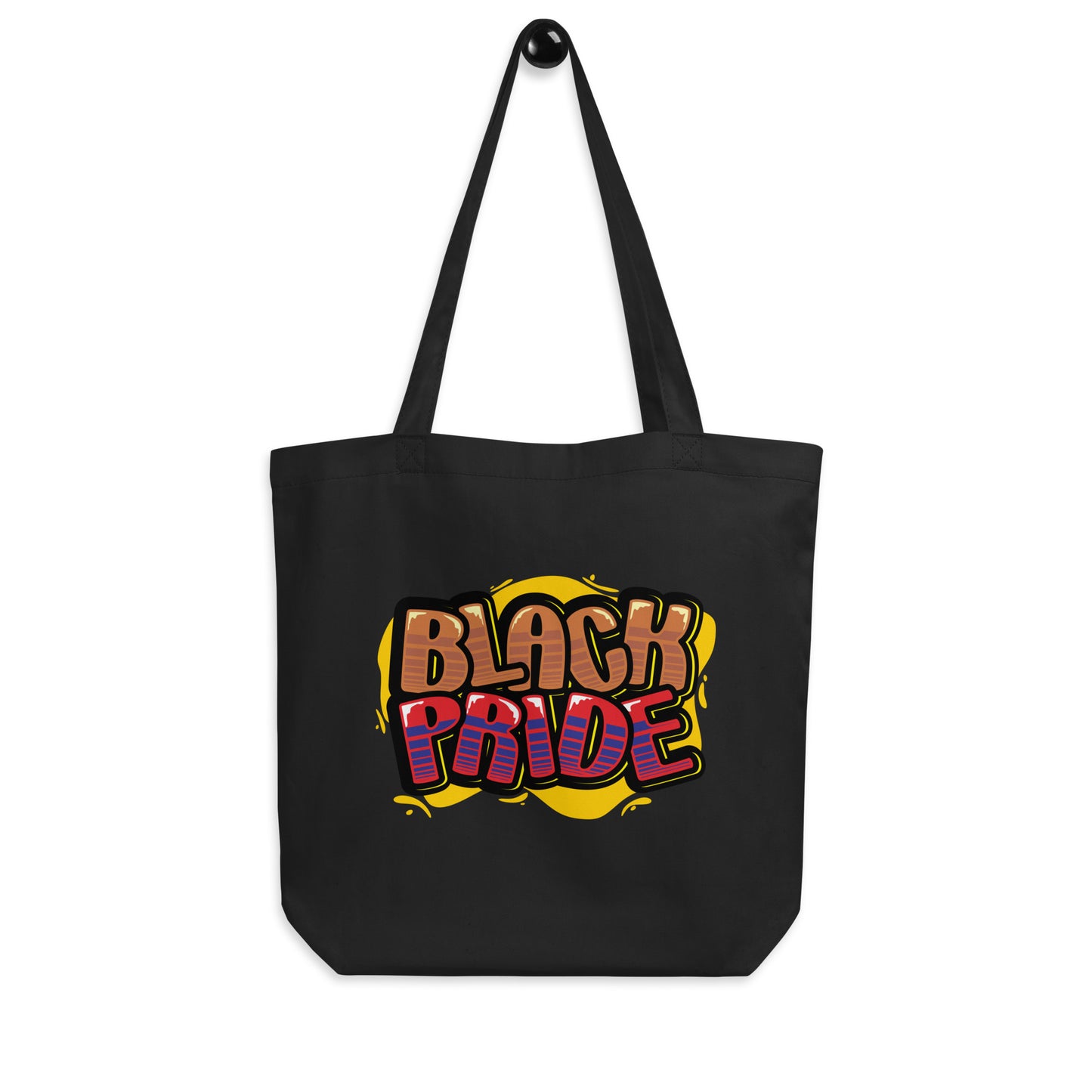 BLACK PRIDE BUBBLE LETTER Eco Tote Bag