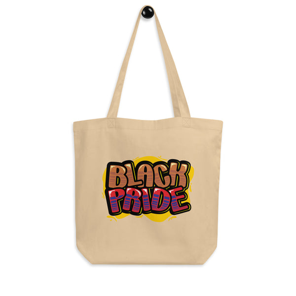 BLACK PRIDE BUBBLE LETTER Eco Tote Bag