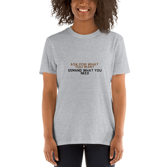 Integri-TEE UNISEX brown black text