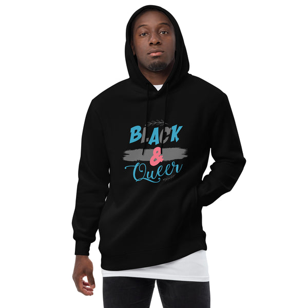 Black & Queer Unisex hoodie
