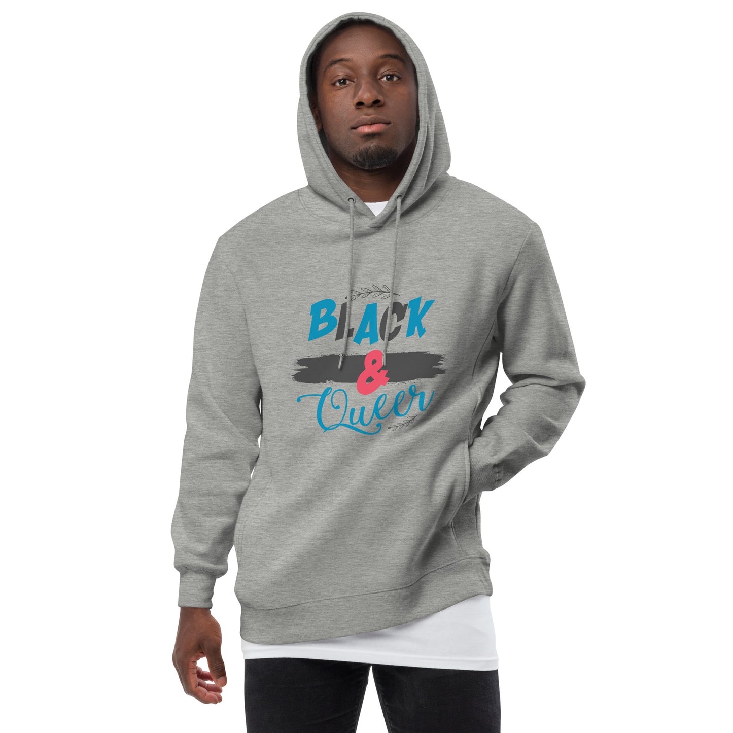 Black & Queer Unisex hoodie