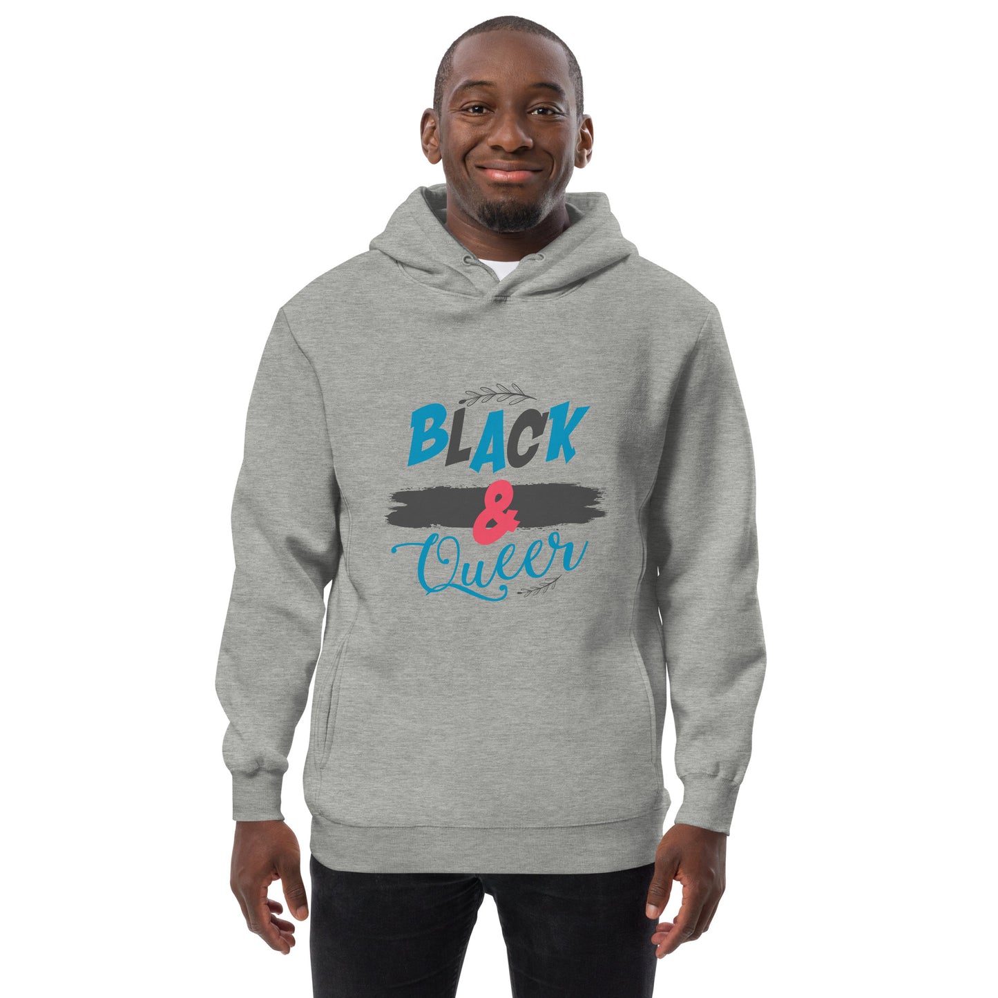 Black & Queer Unisex hoodie