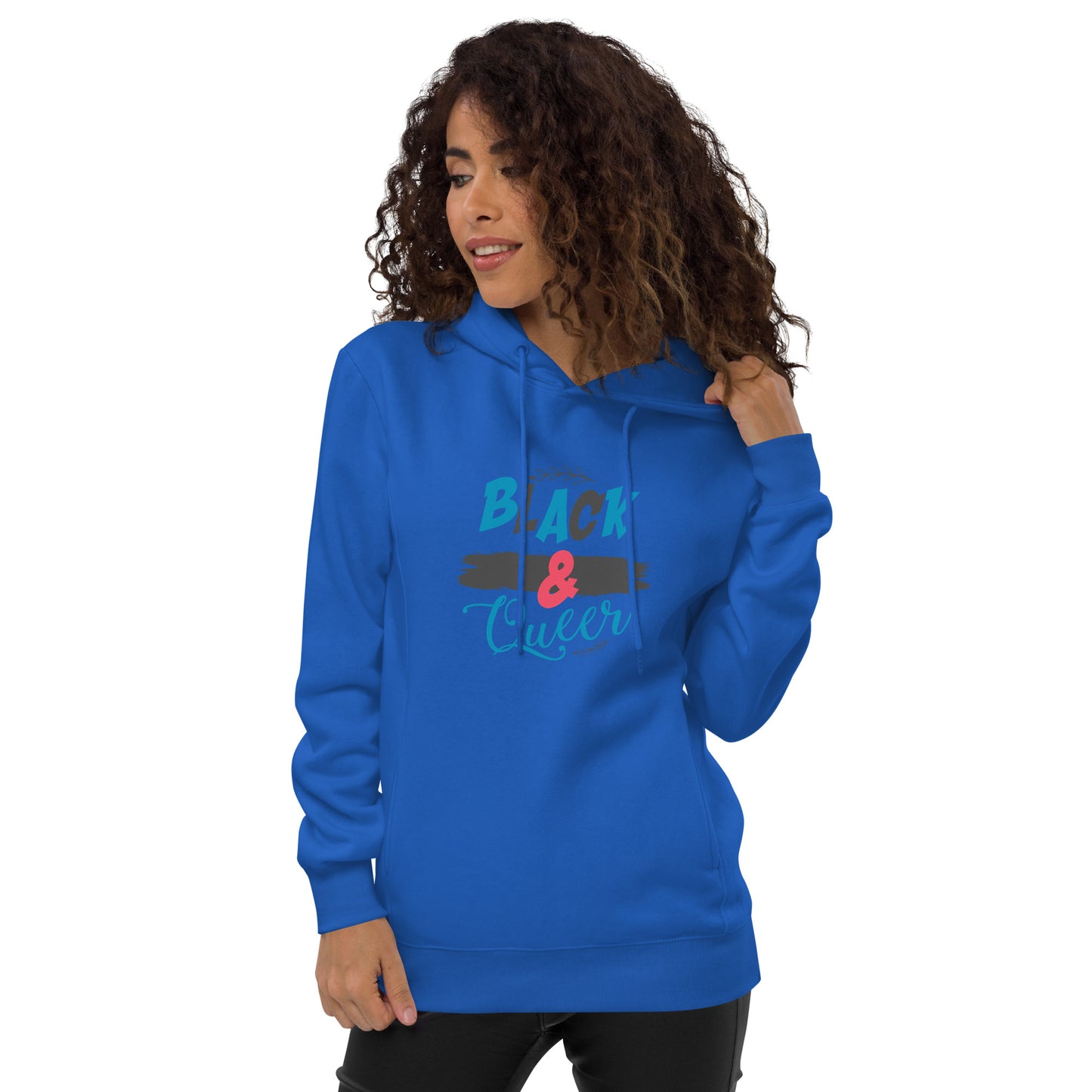 Black & Queer Unisex hoodie