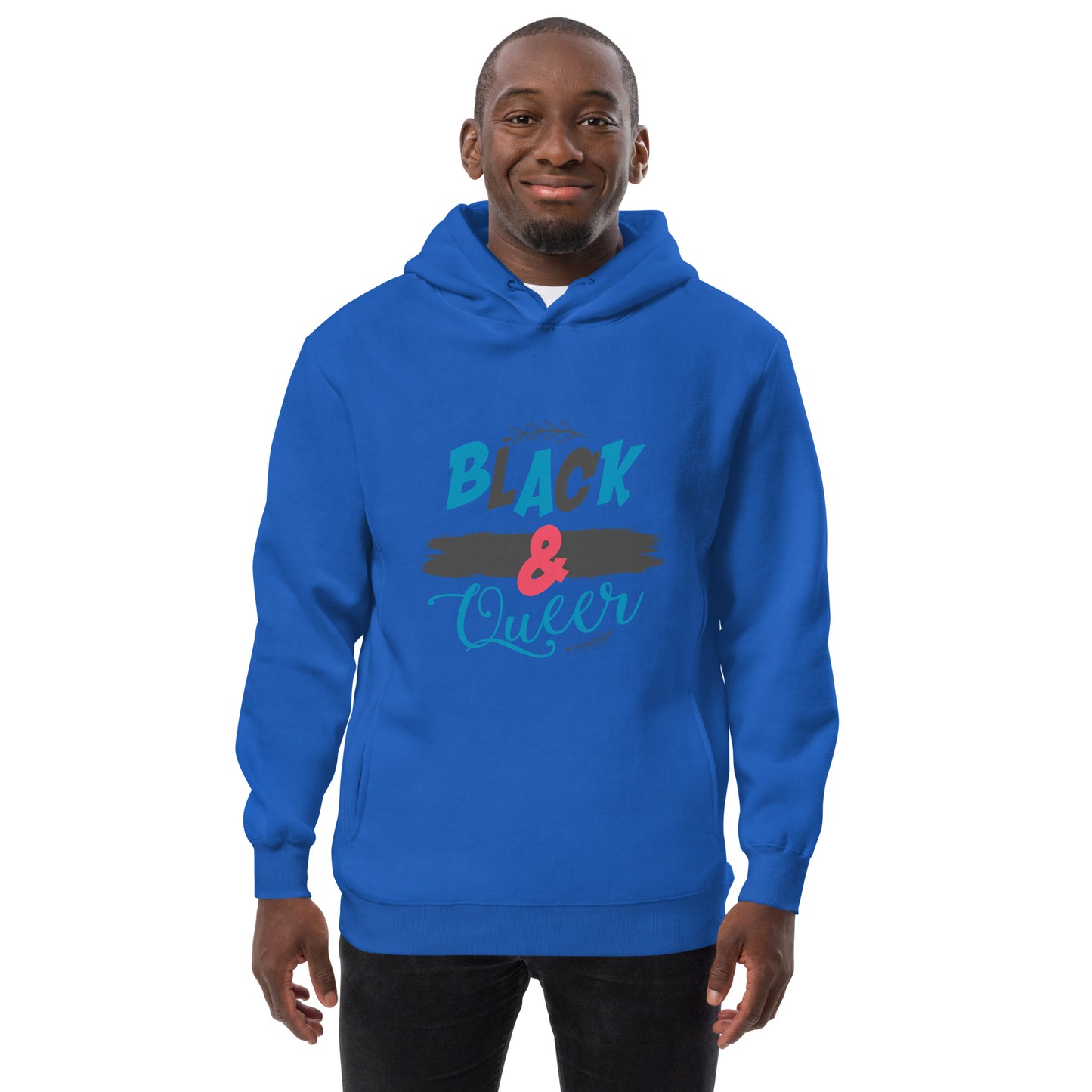 Black & Queer Unisex hoodie