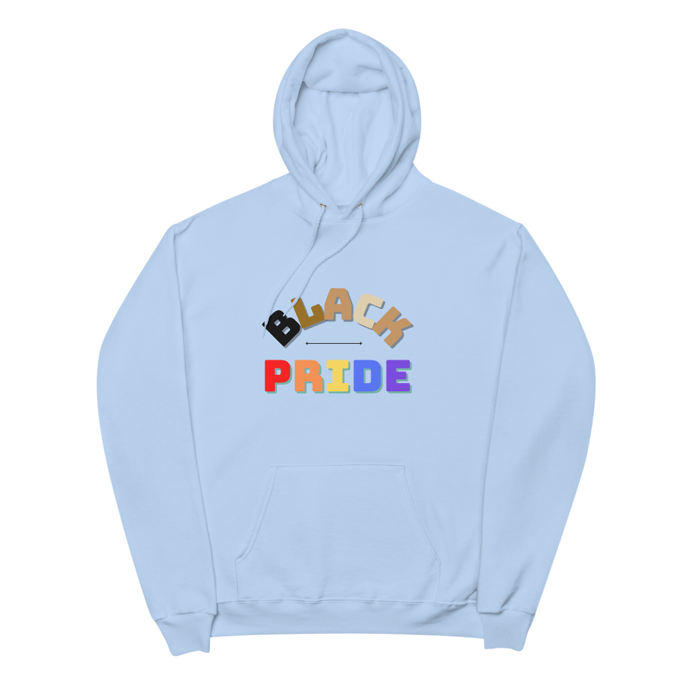 BLACK PRIDE Unisex fleece hoodie