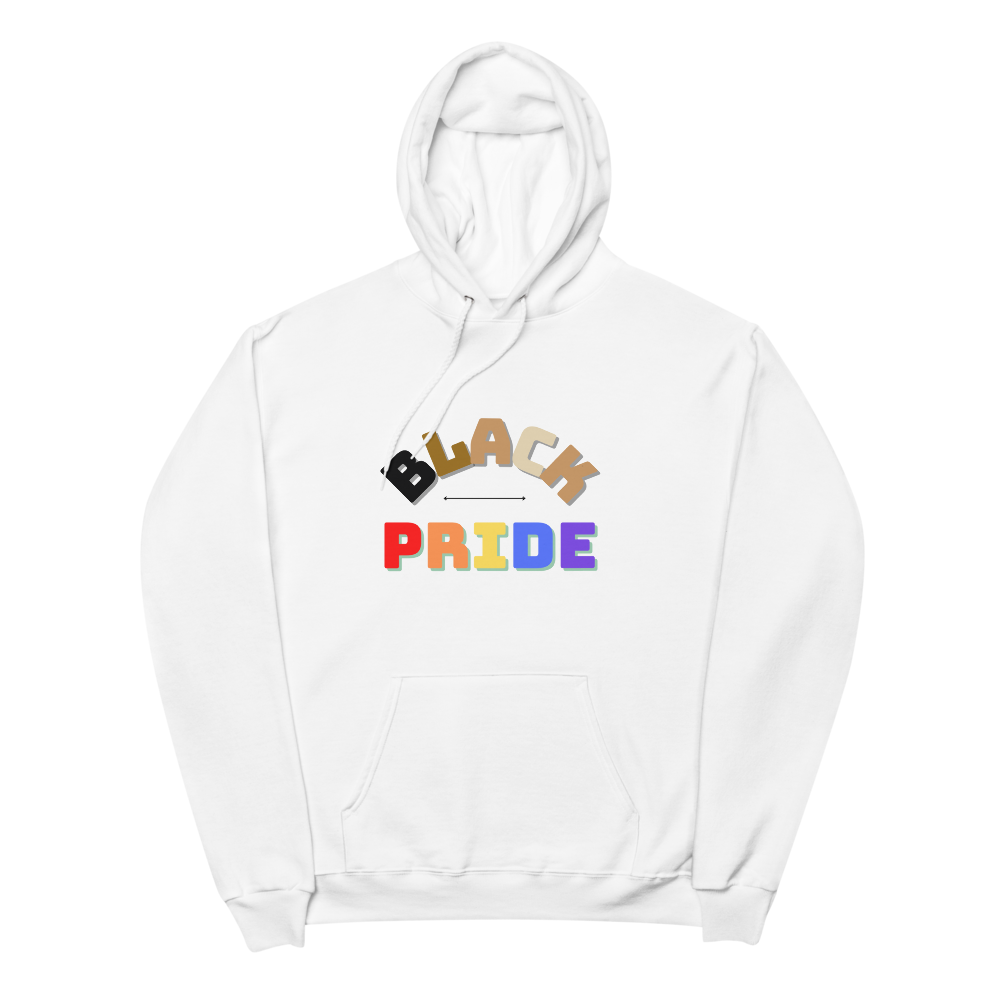 BLACK PRIDE Unisex fleece hoodie