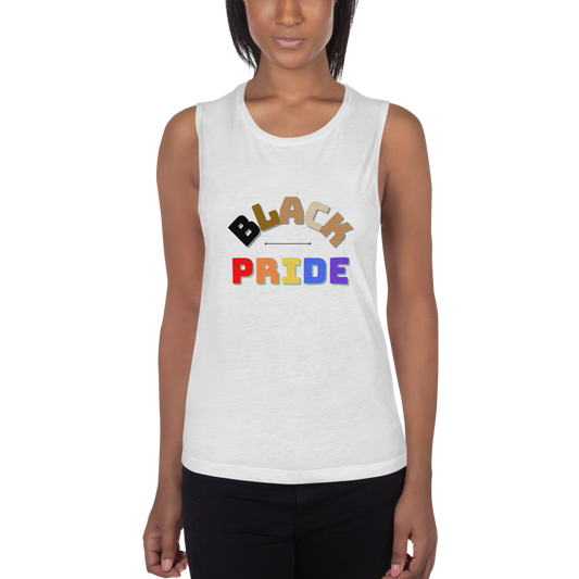 Ladies’ BLACK PRIDE Muscle Tank