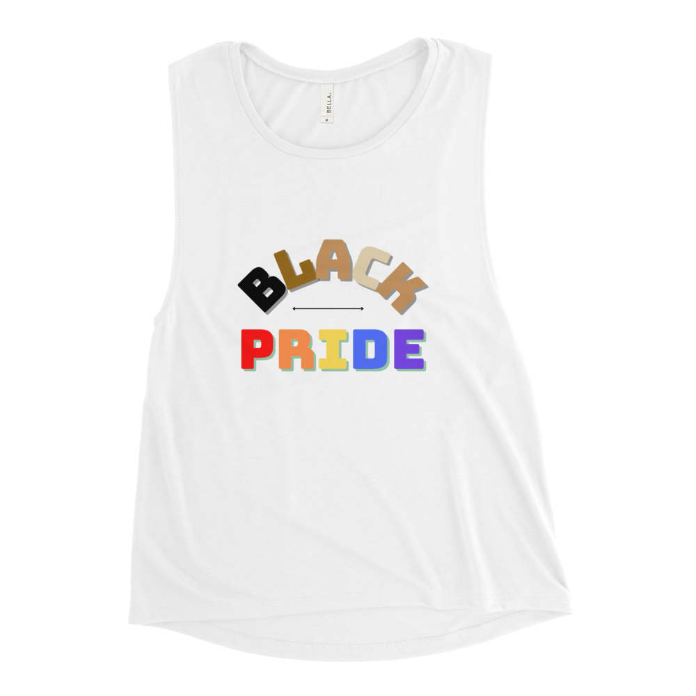 Ladies’ BLACK PRIDE Muscle Tank